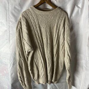 Susquehanna Trail Outfitters, Mens Tan Sweater, size XL